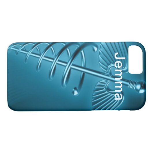 Abstract patroon Case-Mate iPhone case (Achterkant (Horizontaal))