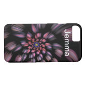 Abstract patroon Case-Mate iPhone case (Achterkant (Horizontaal))