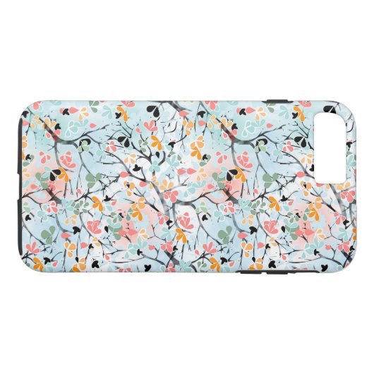 Abstract patroon Case-Mate iPhone case (Achterkant (Horizontaal))