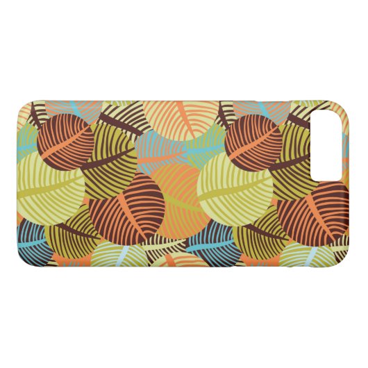 Abstract patroon Case-Mate iPhone case (Achterkant (Horizontaal))