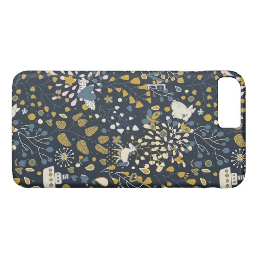 Abstract patroon Case-Mate iPhone case (Achterkant (Horizontaal))