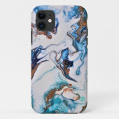 Abstract patroon. Case-Mate iPhone case (Achterkant)