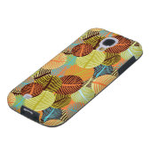 Abstract patroon Case-Mate samsung galaxy hoesje (Onderkant)