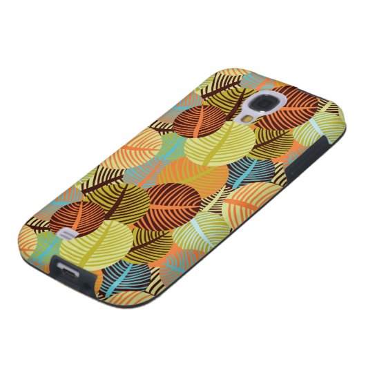 Abstract patroon Case-Mate samsung galaxy hoesje (Onderkant)