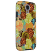 Abstract patroon Case-Mate samsung galaxy hoesje (Back/Rechts)