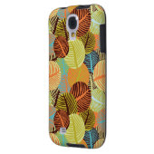 Abstract patroon Case-Mate samsung galaxy hoesje (Achterkant Links)