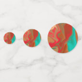 abstract patroon. confetti (Achterkanten)
