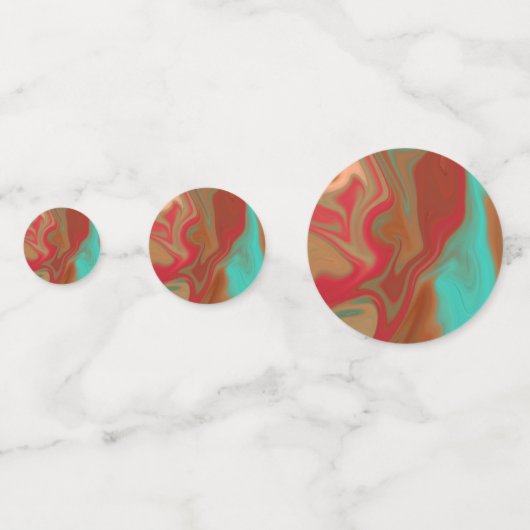 abstract patroon. confetti (Achterkanten)