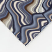 ABSTRACT patroon COOL Digital Rock Fleece Deken (Hoek)