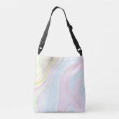 abstract patroon. crossbody tas (Achterkant)
