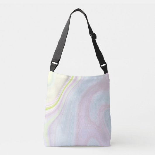 abstract patroon. crossbody tas (Voorkant)