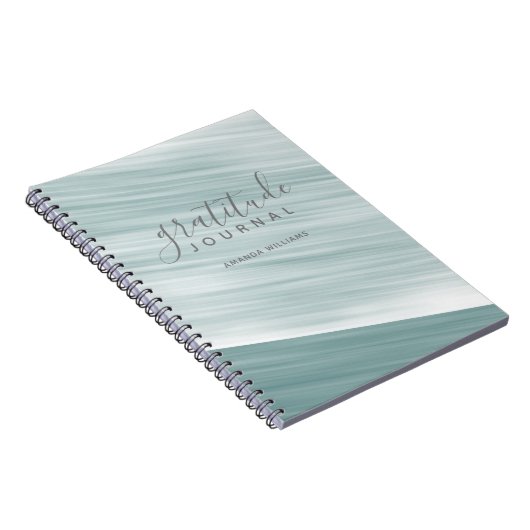 Abstract Patroon Dankbaarheidsjournaal kan kleur b Notitieboek (Rechterzijde)