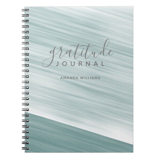 Abstract Patroon Dankbaarheidsjournaal kan kleur b Notitieboek (Voorkant)