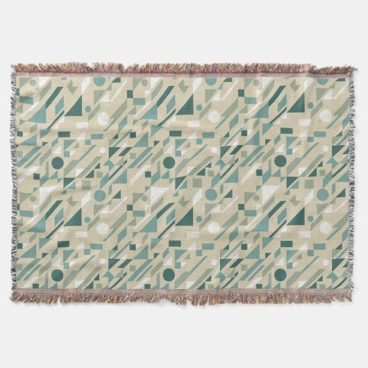 Abstract patroon deken (Voorkant)