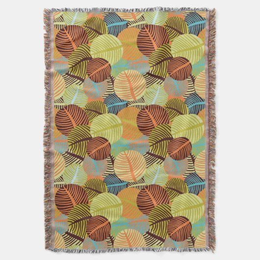 Abstract patroon deken (Voorkant Verticaal)