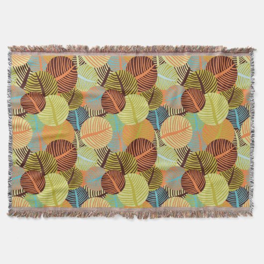 Abstract patroon deken (Voorkant)