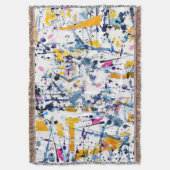 Abstract patroon deken (Voorkant Verticaal)