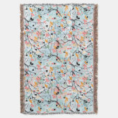 Abstract patroon deken (Voorkant Verticaal)