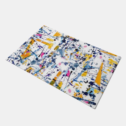 Abstract patroon deurmat (Schuin)