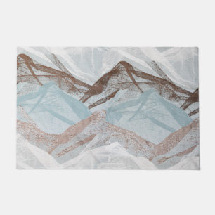Abstract patroon deurmat