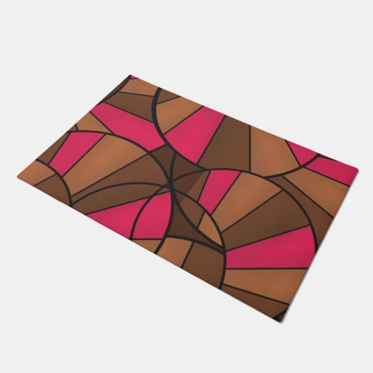 Abstract patroon deurmat (Schuin)