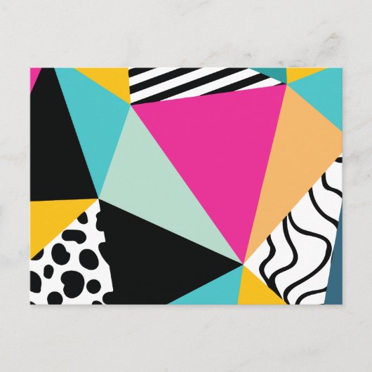 abstract patroon feestdagenkaart (Voorkant)
