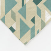 Abstract patroon fleece deken (Hoek)