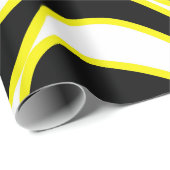 Abstract patroon - geel cadeaupapier (Rol Hoek)