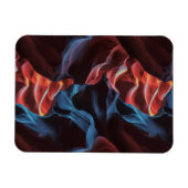 Abstract patroon geïnspireerd door Antelope Canyon Magneet (Horizontaal)
