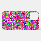 abstract patroon, gekleurd mozaïekbehangpapier, ge Case-Mate iPhone case (Achterkant (horizontaal))