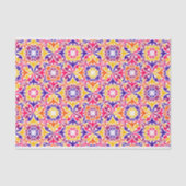 Abstract Patroon geometrische ontkoppeling Tissuepapier (Voorkant)