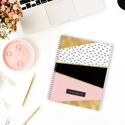 Abstract Patroon Gepersonaliseerd Notitieboek