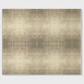 Abstract Patroon Golden Cadeaupapier (Vlak)