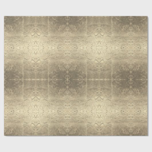 Abstract Patroon Golden Cadeaupapier (Vlak)