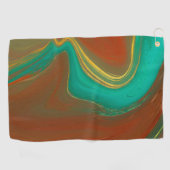 abstract patroon, golfhanddoek (Horizontaal)