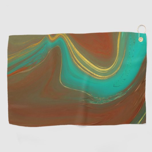 abstract patroon, golfhanddoek (Horizontaal)