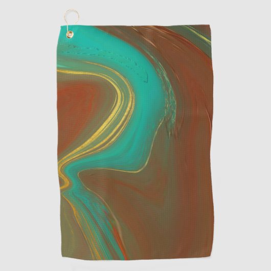 abstract patroon, golfhanddoek (Voorkant)