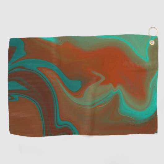 abstract patroon, golfhanddoek (Horizontaal)