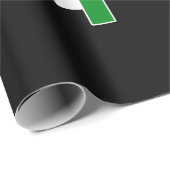 Abstract patroon - groen cadeaupapier (Rol Hoek)