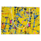Abstract patroon groot cadeauzakje (Achterkant)
