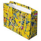 Abstract patroon groot cadeauzakje (Achterkant Gekanteld)