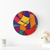 Abstract patroon grote klok (Huis)