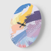 Abstract patroon grote klok (Hoek)