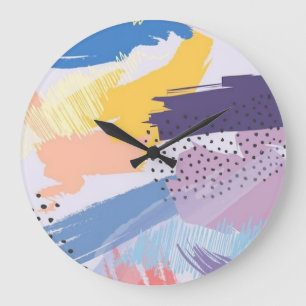 Abstract patroon grote klok