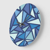 Abstract patroon grote klok (Hoek)