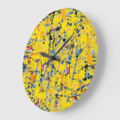 Abstract patroon grote klok (Hoek)