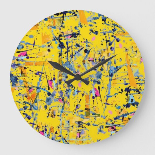 Abstract patroon grote klok (Voorkant)