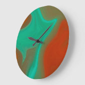 abstract patroon grote klok (Hoek)