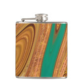 abstract patroon. heupfles (Voorkant)
