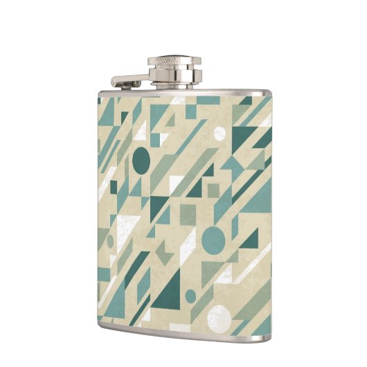 Abstract patroon heupfles (Links)